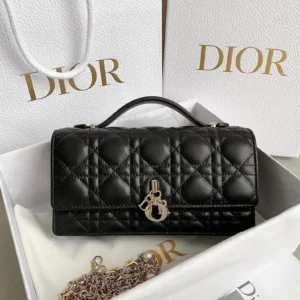 Dior Lady Handle Chain Bag