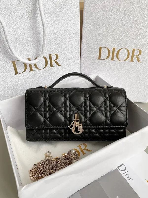 Dior Lady Handle Chain Bag