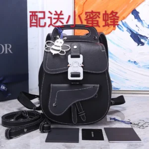 Dior Saddle Backpack