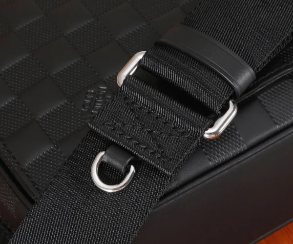 Louis Vuitton Black Damier Infini District 6