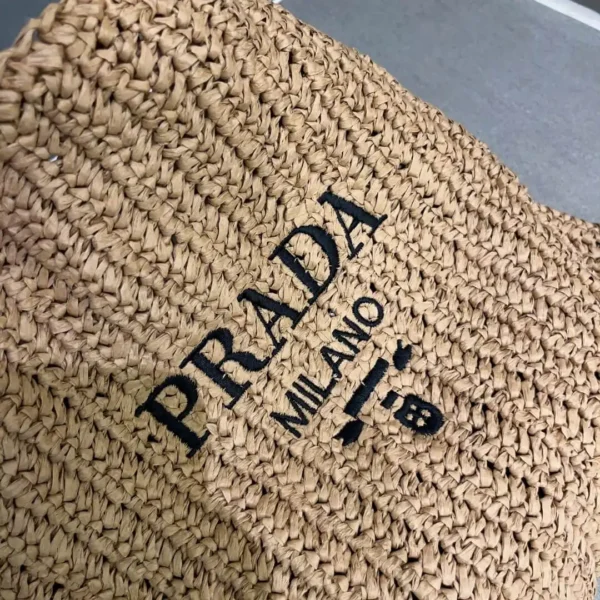 Prada New Fiber Papyrus Weaving Bag 7