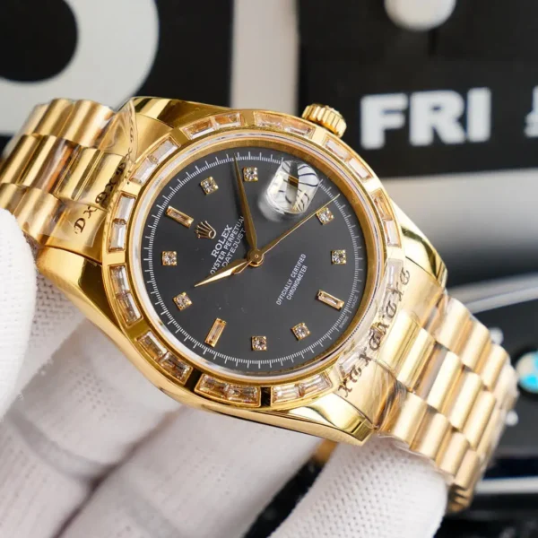 Rolex Sky-Dweller Black and Gold